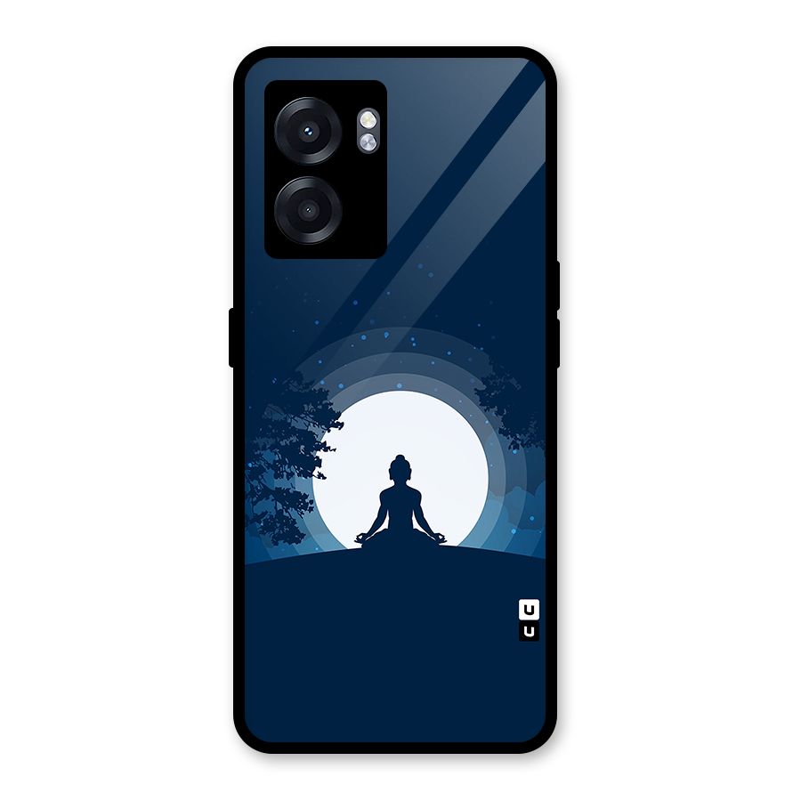 Calm Meditation Glass Back Case for Realme Narzo 50 5G