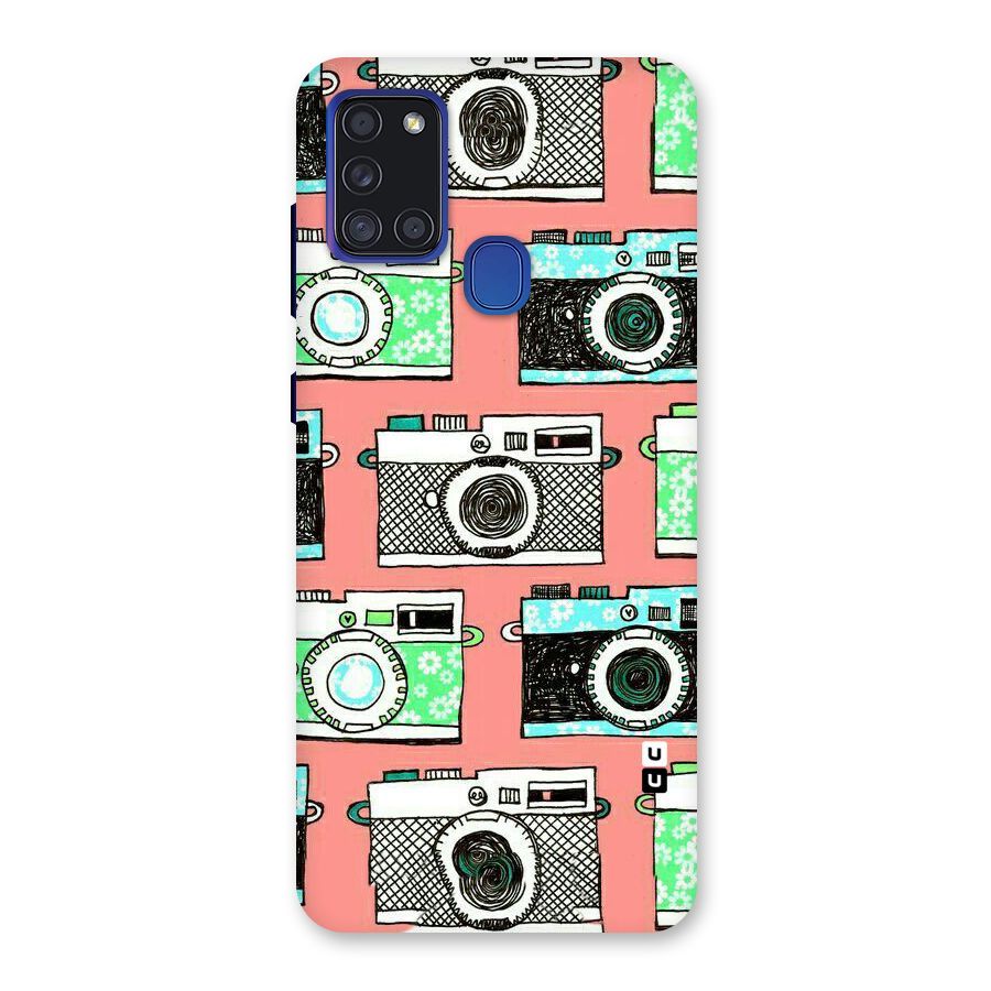 Cam Art Loving Back Case for Galaxy A21s