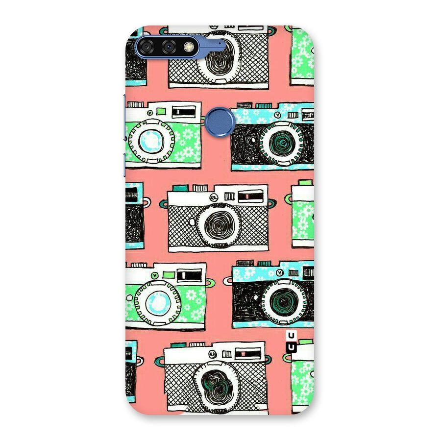 Cam Art Loving Back Case for Honor 7C