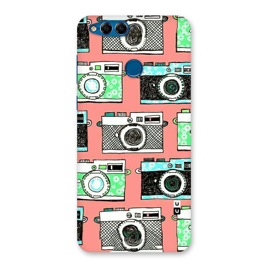 Cam Art Loving Back Case for Honor 7X