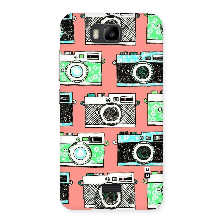 Cam Art Loving Back Case for Honor Bee