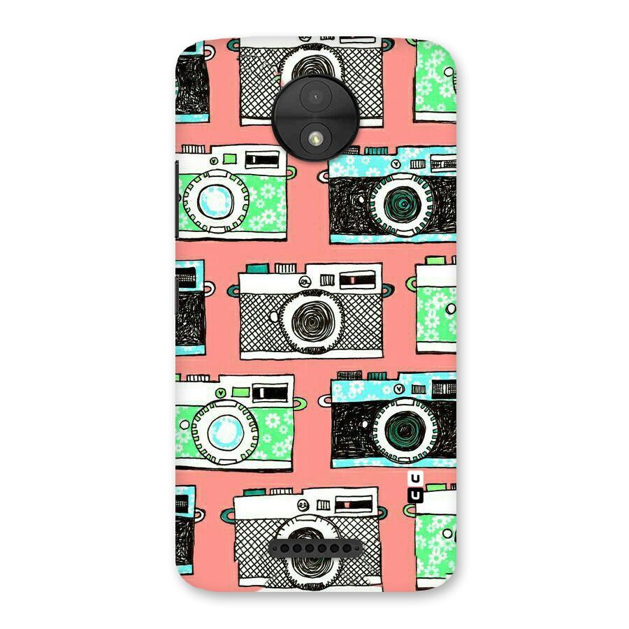Cam Art Loving Back Case for Moto C
