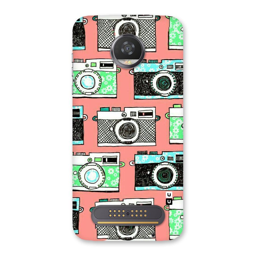 Cam Art Loving Back Case for Moto Z2 Play