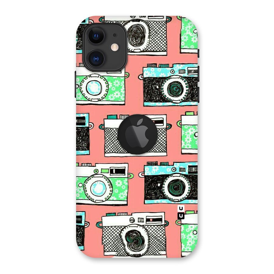 Cam Art Loving Back Case for iPhone 11 Logo Cut
