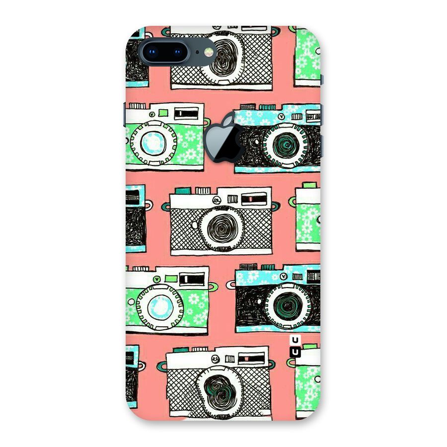 Cam Art Loving Back Case for iPhone 7 Plus Apple Cut