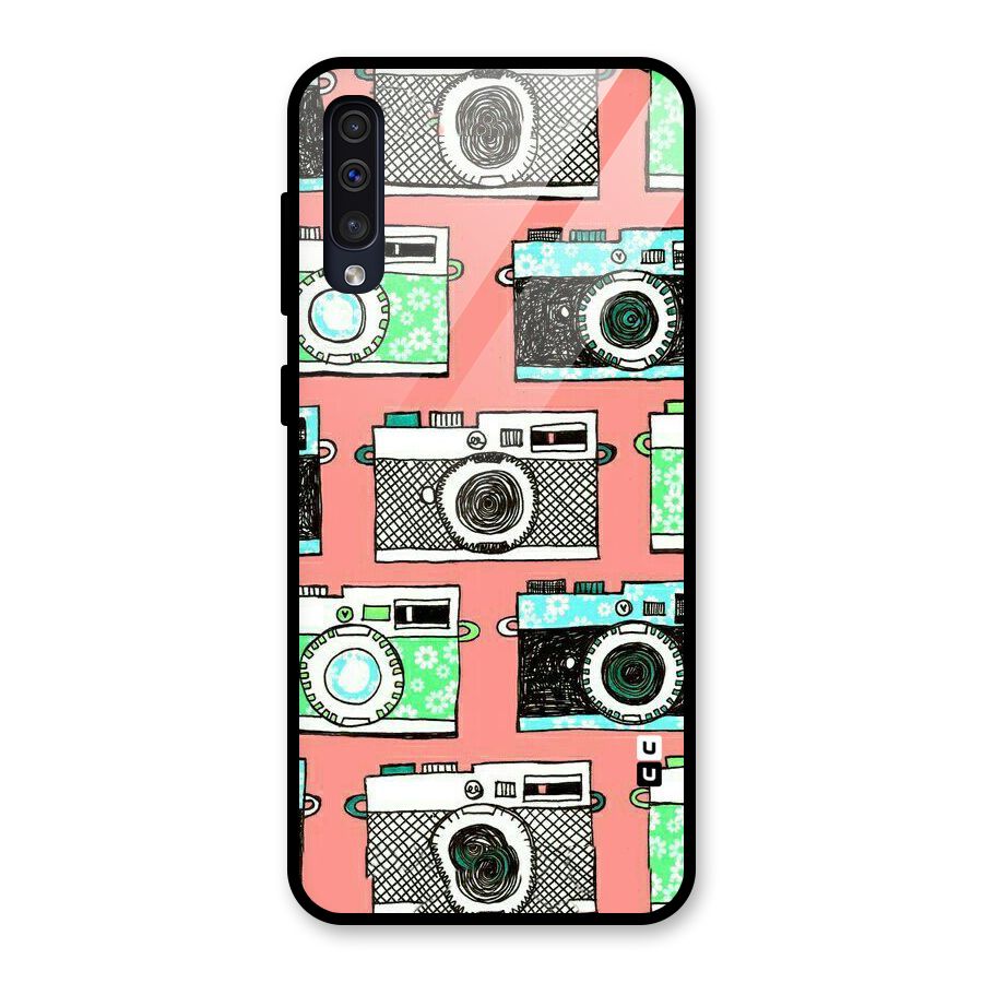 Cam Art Loving Glass Back Case for Galaxy A50s