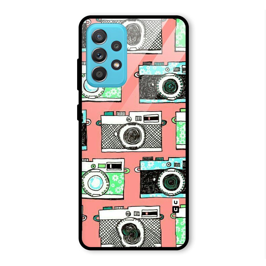 Cam Art Loving Glass Back Case for Galaxy A52
