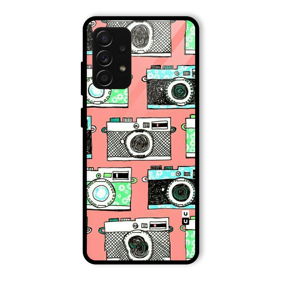Cam Art Loving Glass Back Case for Galaxy A53 5G