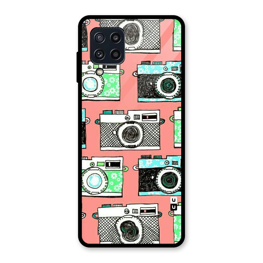 Cam Art Loving Glass Back Case for Galaxy M32
