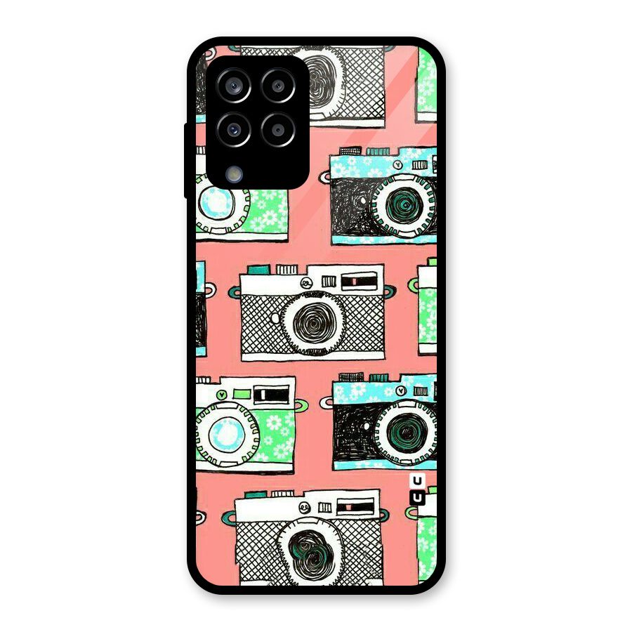 Cam Art Loving Glass Back Case for Galaxy M33