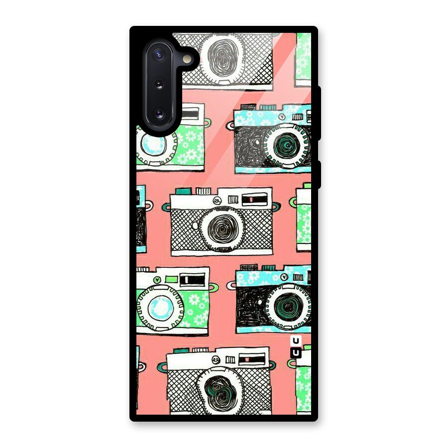 Cam Art Loving Glass Back Case for Galaxy Note 10