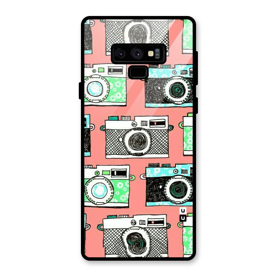 Cam Art Loving Glass Back Case for Galaxy Note 9