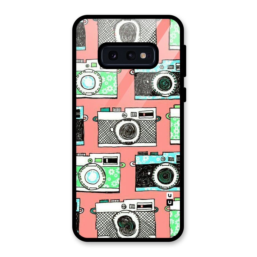 Cam Art Loving Glass Back Case for Galaxy S10e