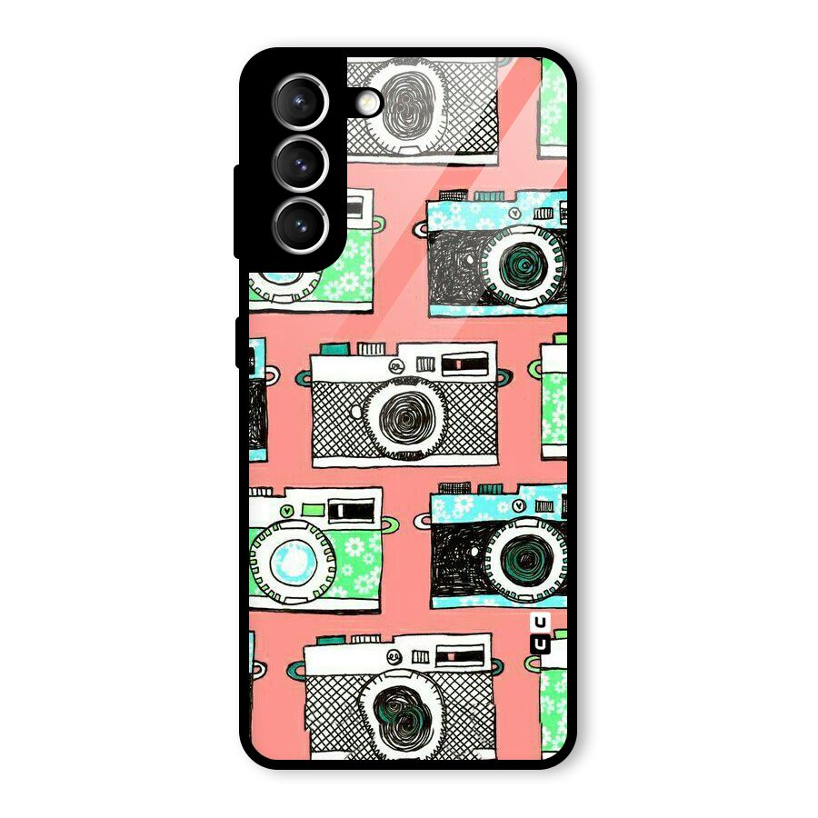 Cam Art Loving Glass Back Case for Galaxy S21 5G