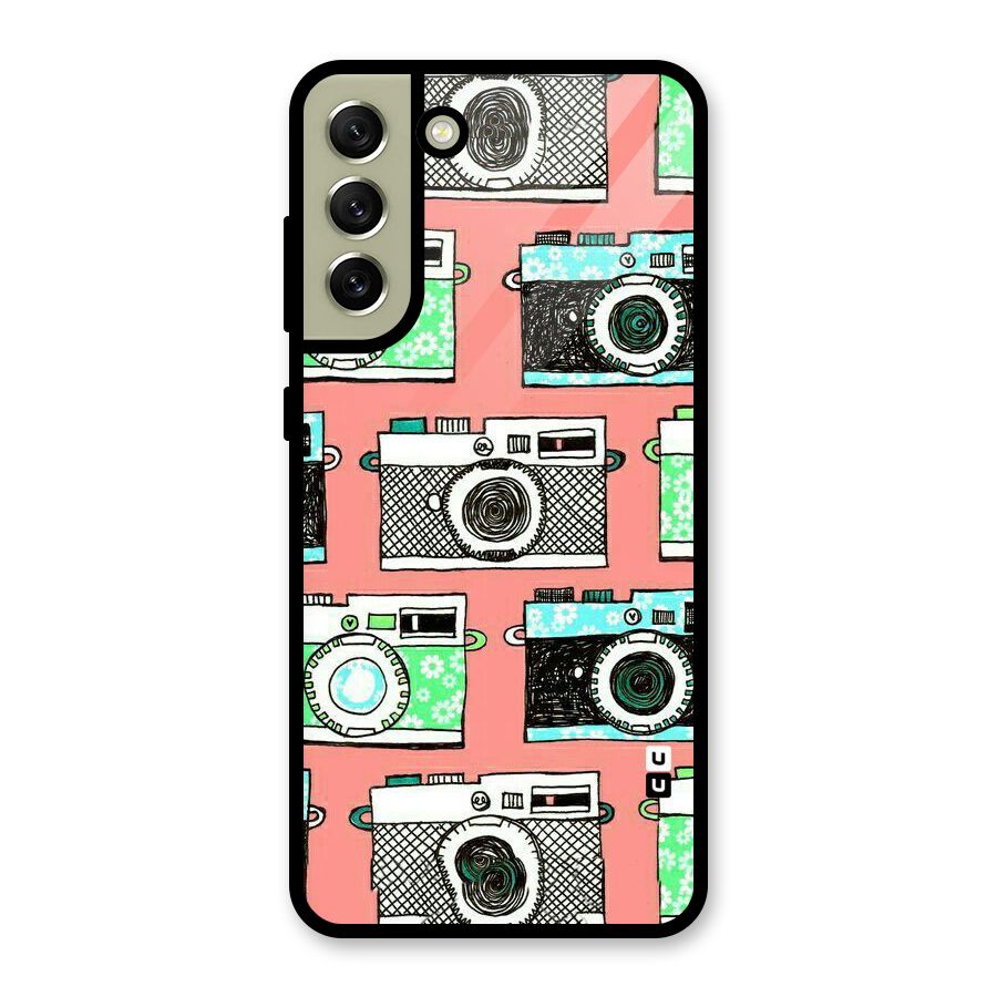 Cam Art Loving Glass Back Case for Galaxy S21 FE 5G