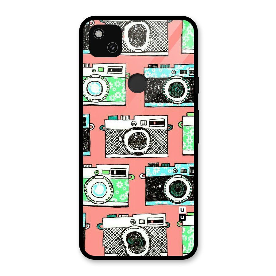 Cam Art Loving Glass Back Case for Google Pixel 4a