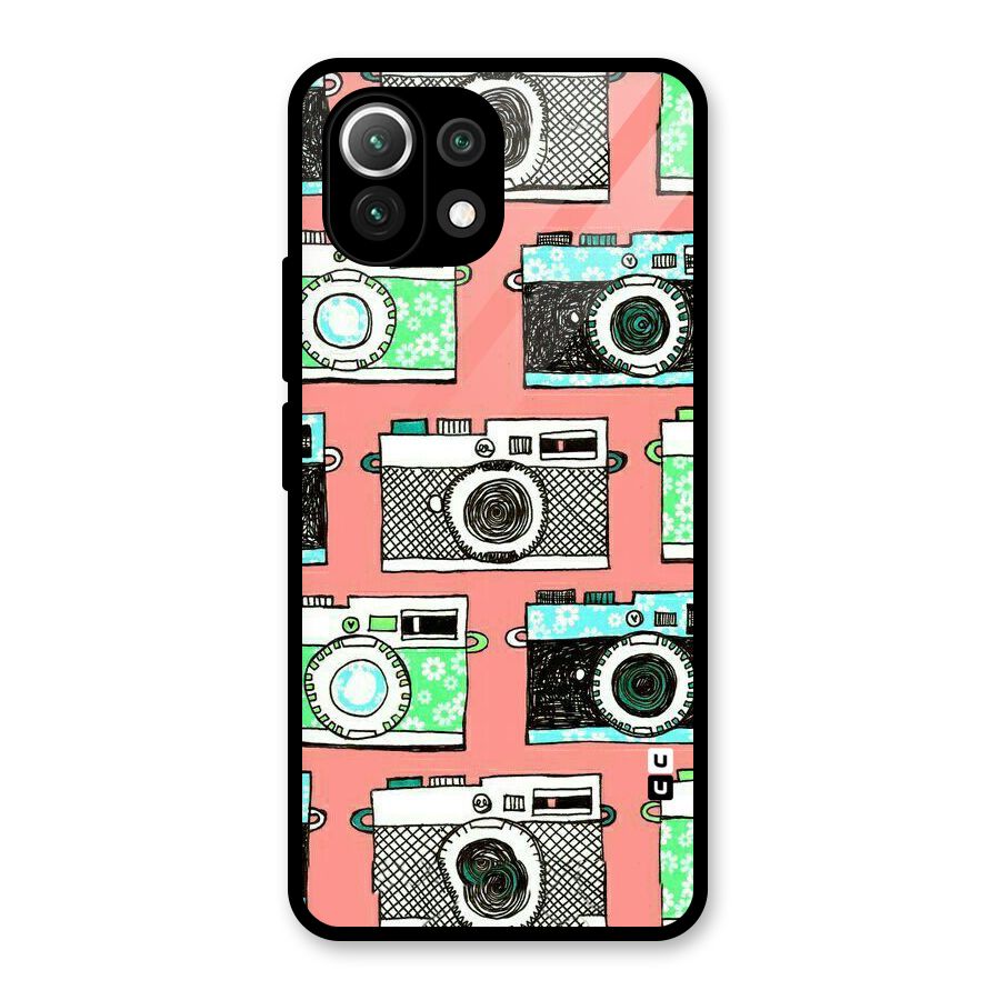 Cam Art Loving Glass Back Case for Mi 11 Lite NE 5G