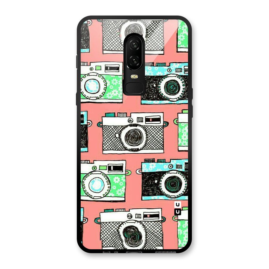Cam Art Loving Glass Back Case for OnePlus 6