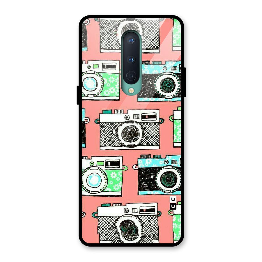 Cam Art Loving Glass Back Case for OnePlus 8