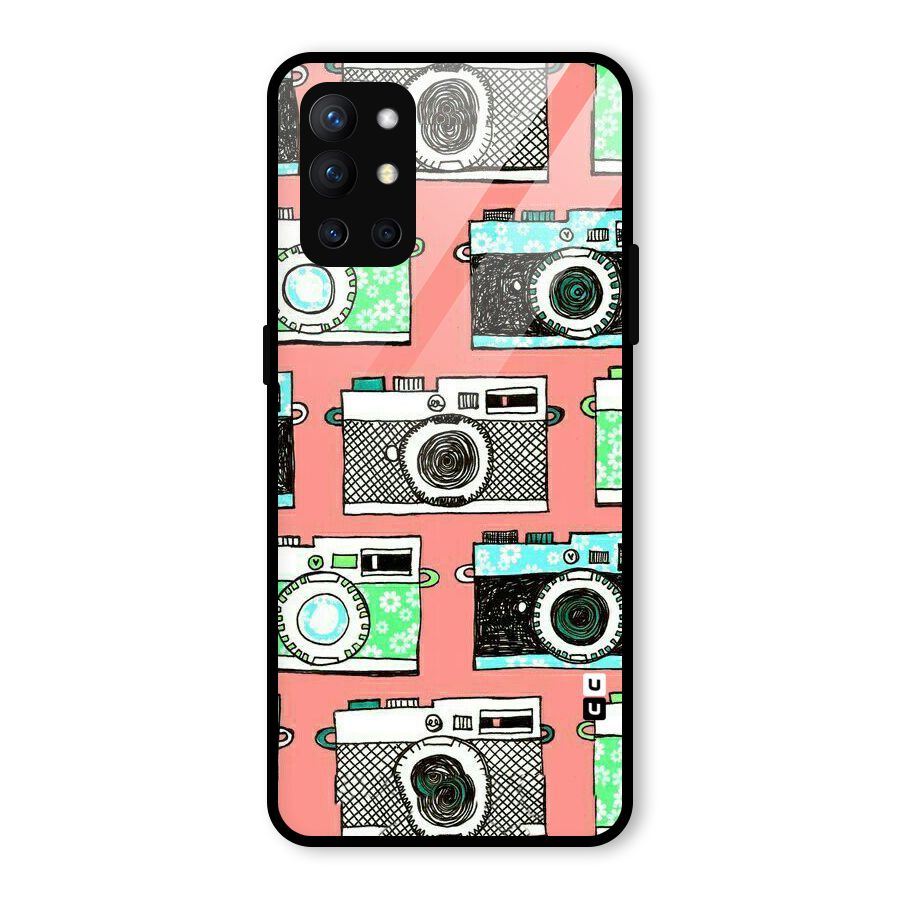 Cam Art Loving Glass Back Case for OnePlus 9R