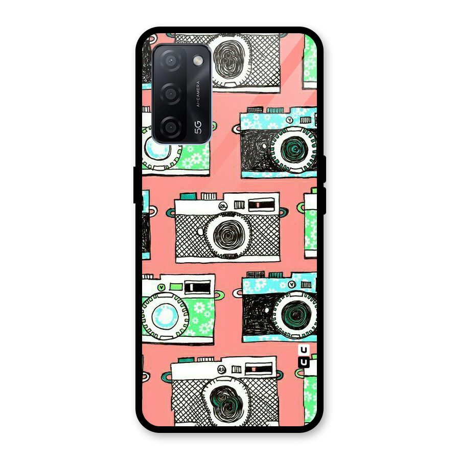Cam Art Loving Glass Back Case for Oppo A53s 5G