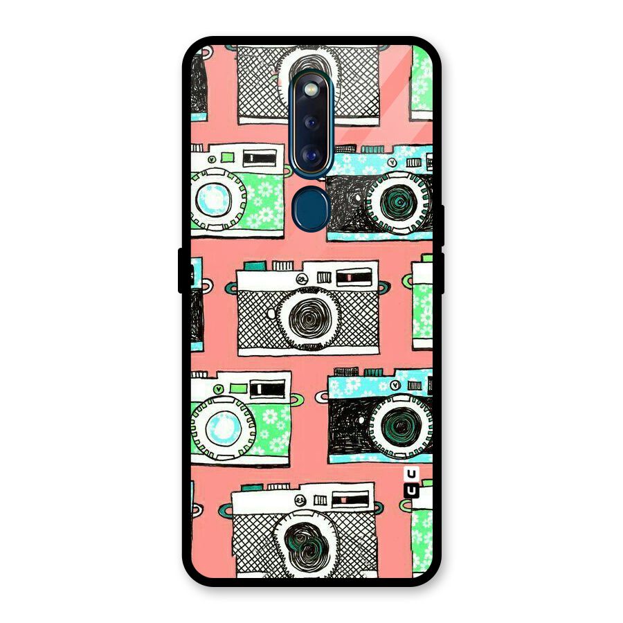 Cam Art Loving Glass Back Case for Oppo F11 Pro