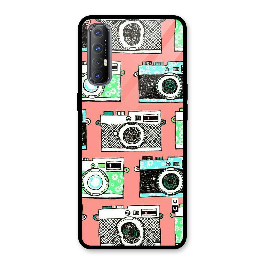 Cam Art Loving Glass Back Case for Oppo Reno3 Pro