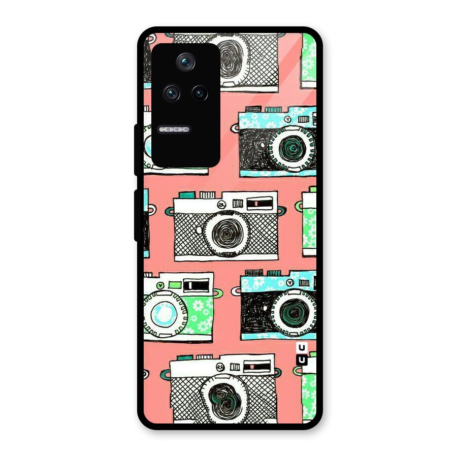 Cam Art Loving Glass Back Case for Poco F4 5G