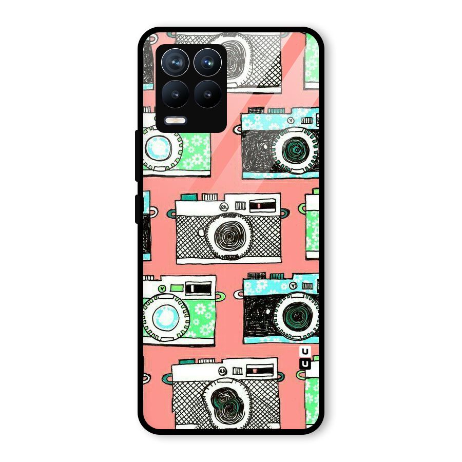 Cam Art Loving Glass Back Case for Realme 8 Pro