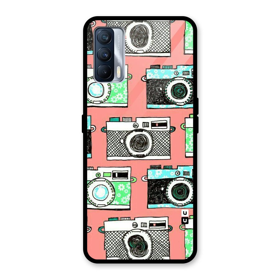 Cam Art Loving Glass Back Case for Realme X7