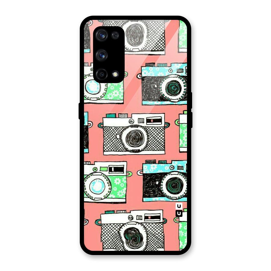 Cam Art Loving Glass Back Case for Realme X7 Pro