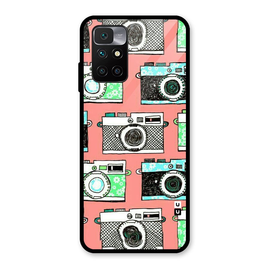 Cam Art Loving Glass Back Case for Redmi 10 Prime