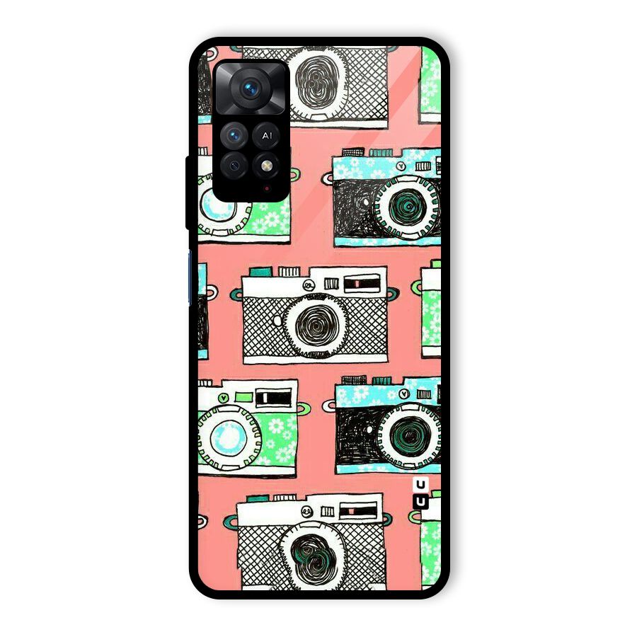 Cam Art Loving Glass Back Case for Redmi Note 11 Pro