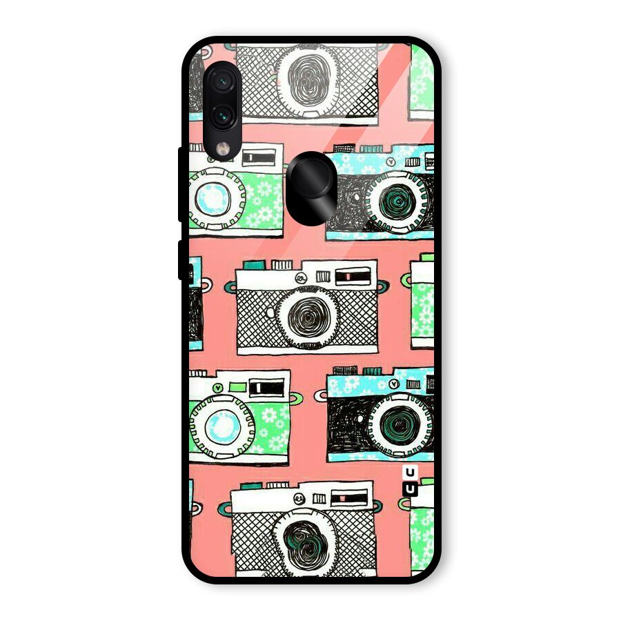 Cam Art Loving Glass Back Case for Redmi Note 7 Pro