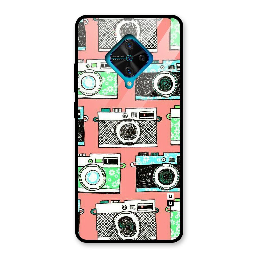 Cam Art Loving Glass Back Case for Vivo S1 Pro