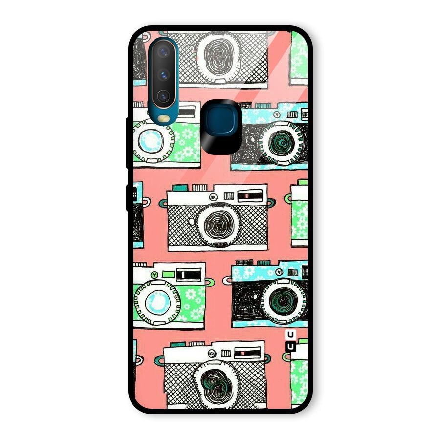 Cam Art Loving Glass Back Case for Vivo U10