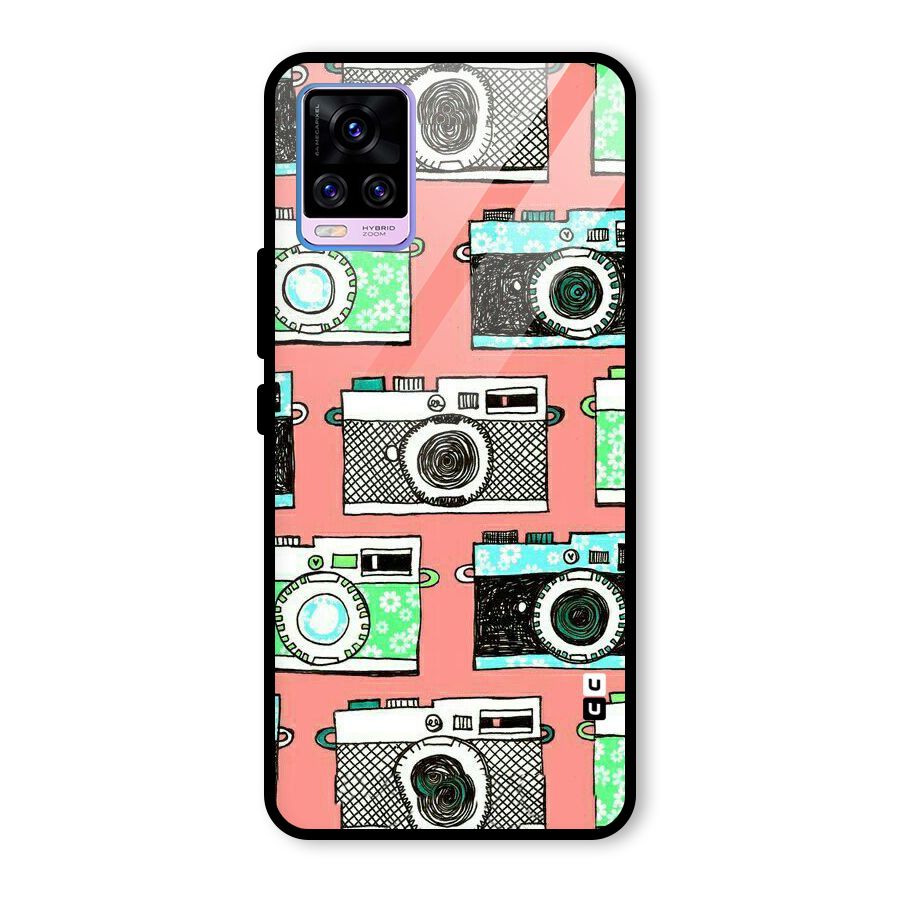 Cam Art Loving Glass Back Case for Vivo V20 Pro
