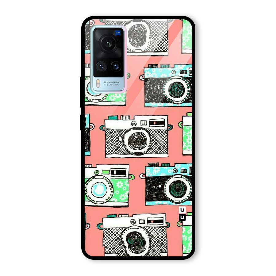 Cam Art Loving Glass Back Case for Vivo X60