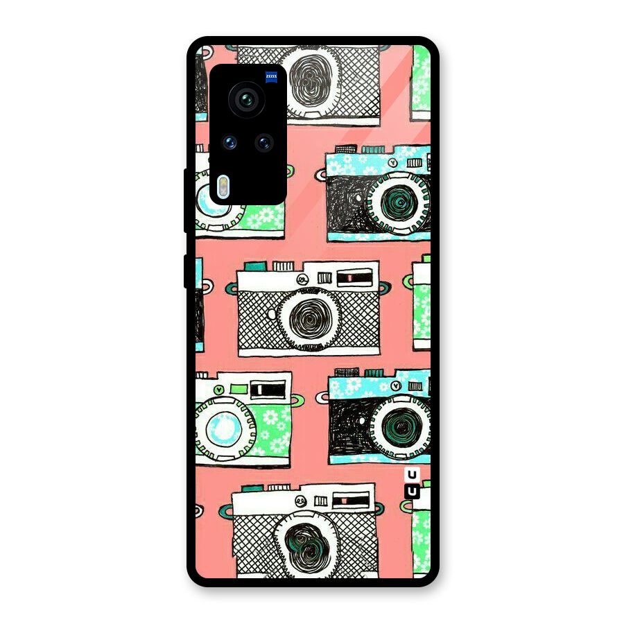 Cam Art Loving Glass Back Case for Vivo X60 Pro