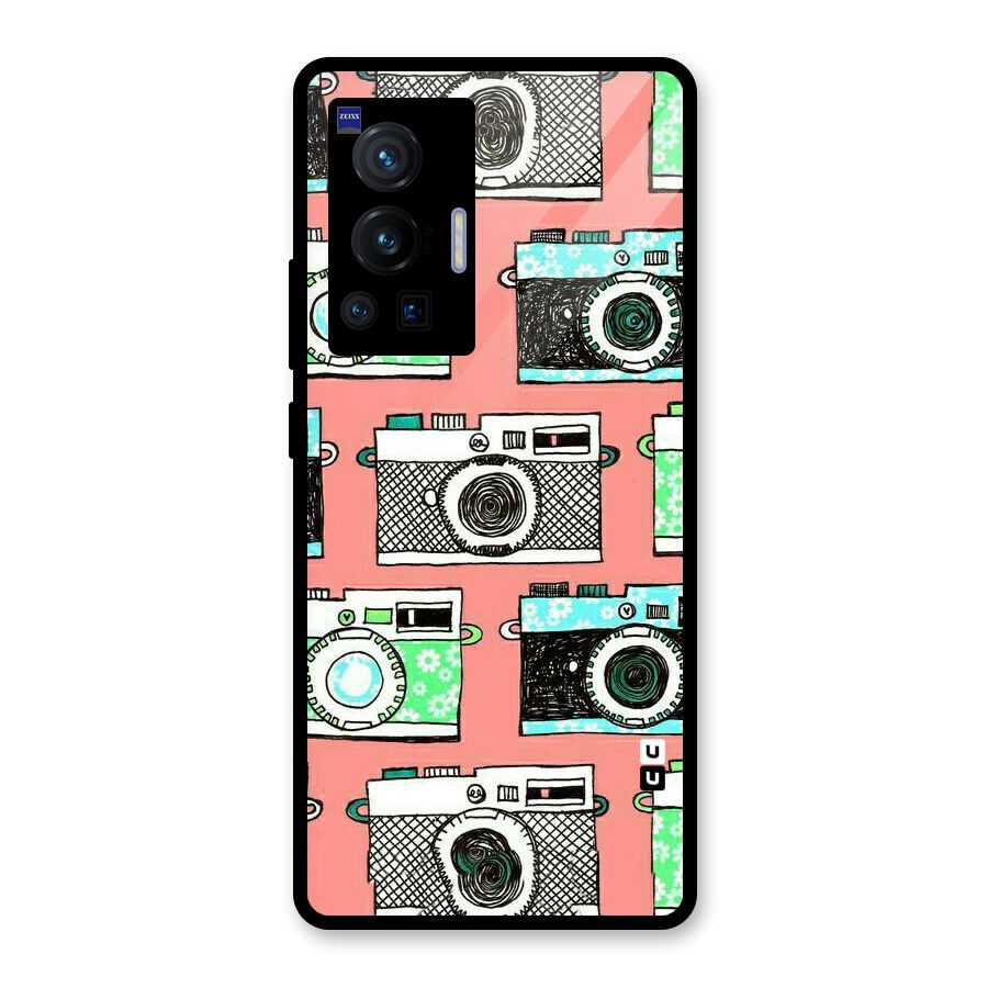 Cam Art Loving Glass Back Case for Vivo X70 Pro