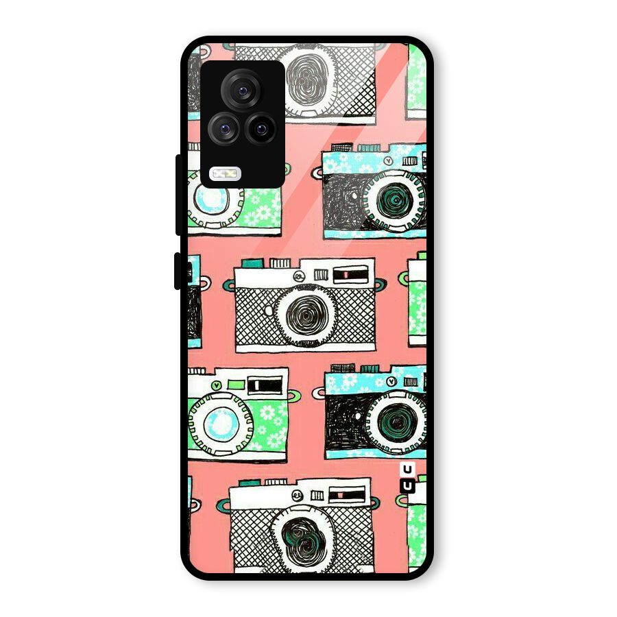 Cam Art Loving Glass Back Case for Vivo iQOO 7 Legend 5G