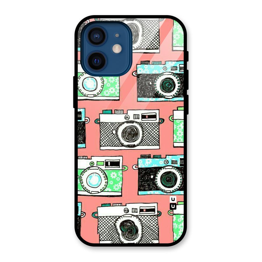 Cam Art Loving Glass Back Case for iPhone 12 Mini