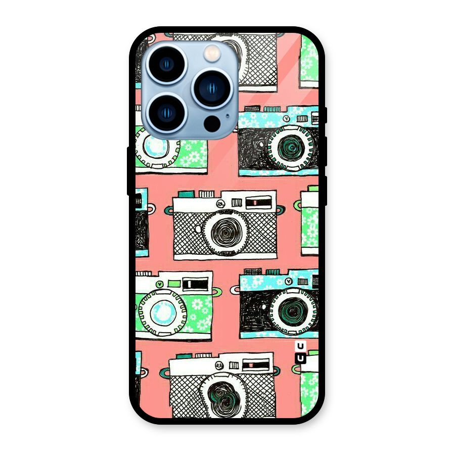 Cam Art Loving Glass Back Case for iPhone 13 Pro