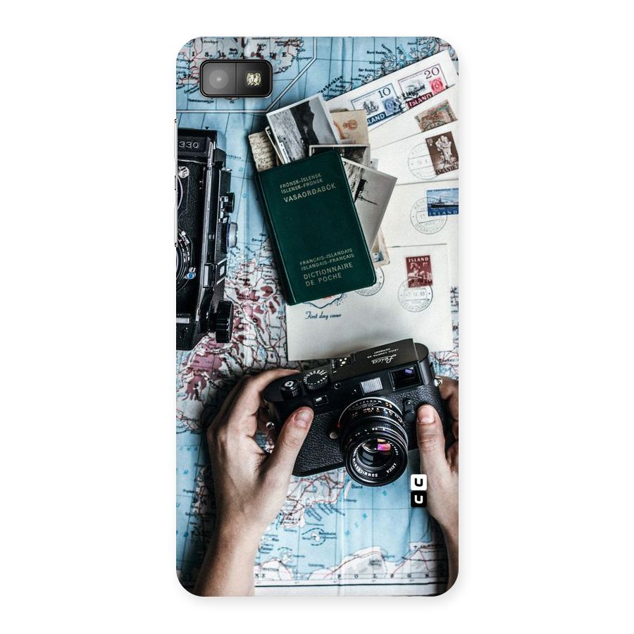 Camera and Postcards Back Case for Blackberry Z10