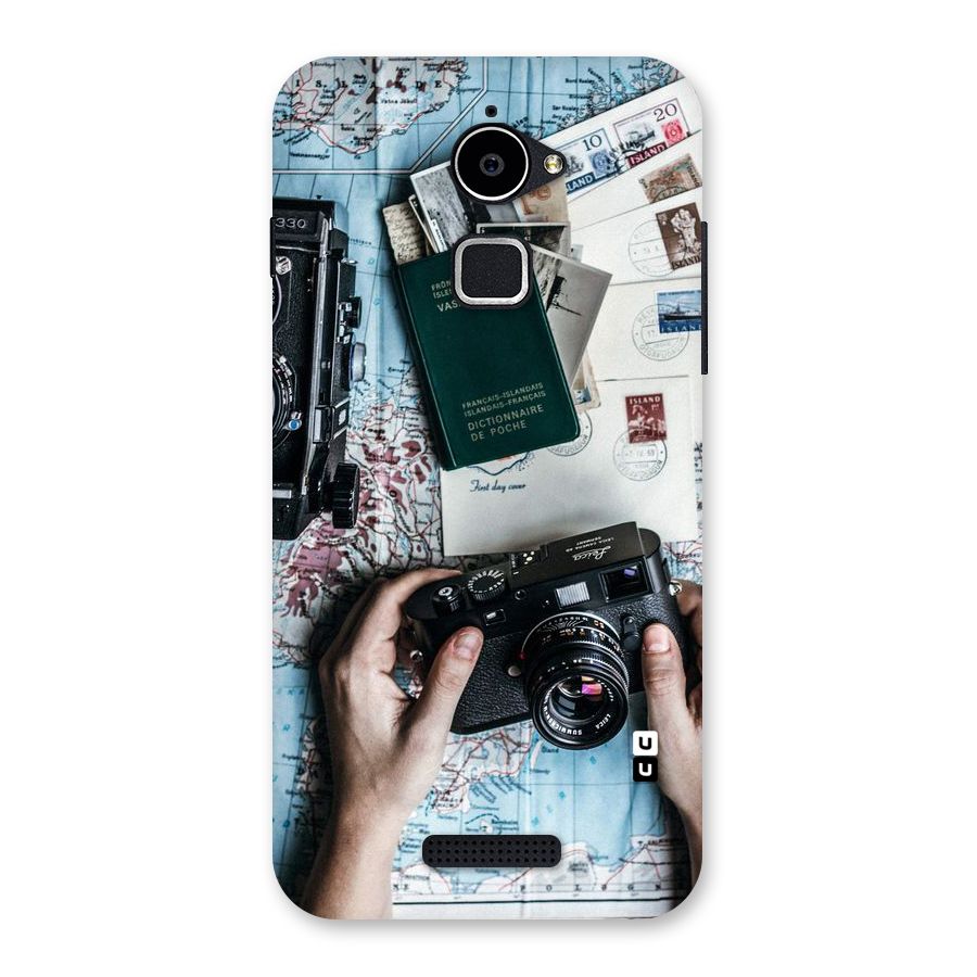 Camera and Postcards Back Case for Coolpad Note 3 Lite