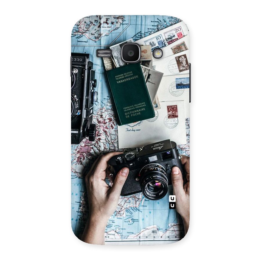 Camera and Postcards Back Case for Galaxy Ace 3