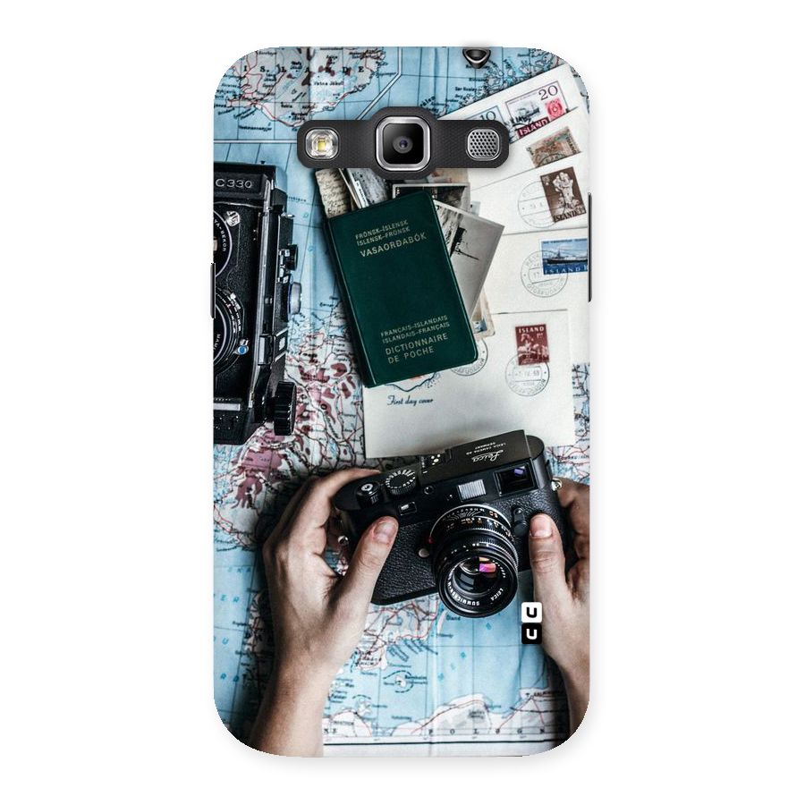 Camera and Postcards Back Case for Galaxy Grand Quattro