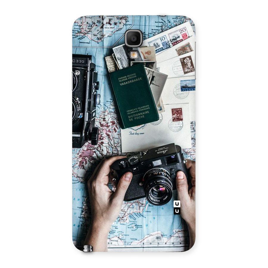 Camera and Postcards Back Case for Galaxy Note 3 Neo