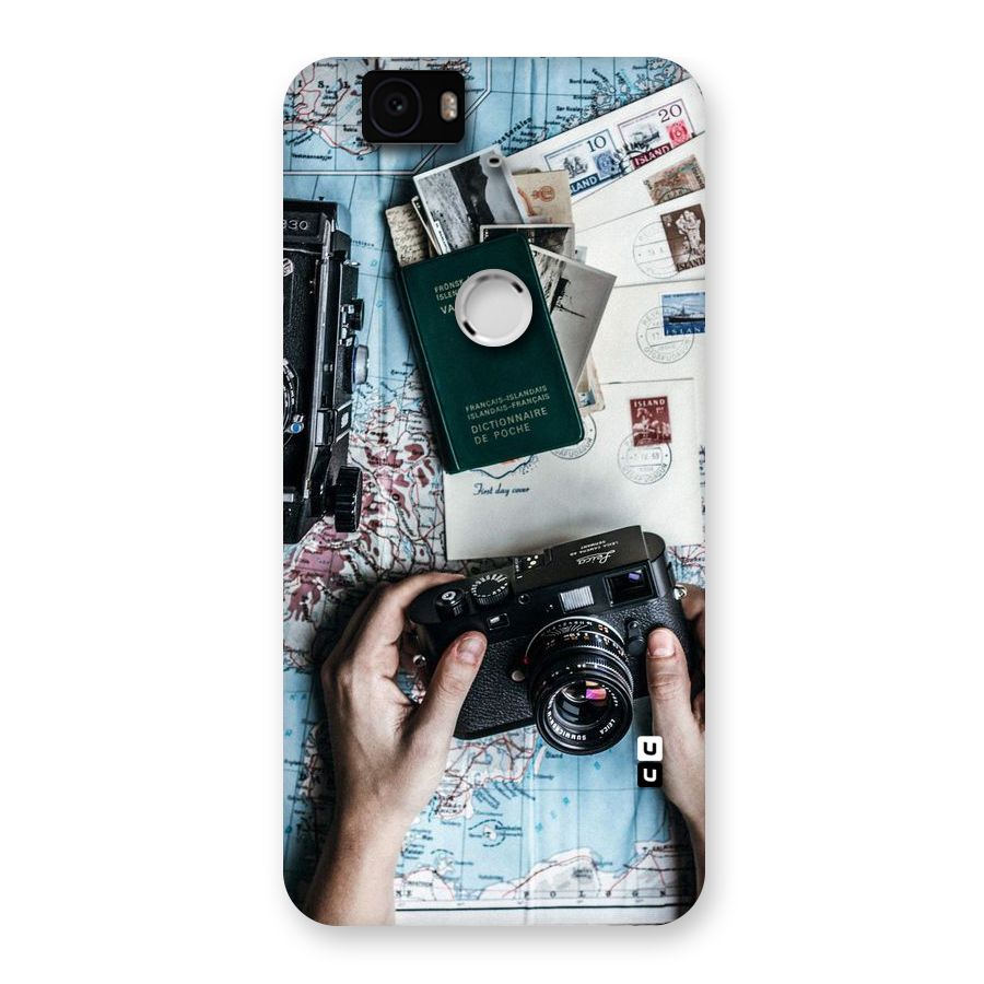 Camera and Postcards Back Case for Google Nexus-6P