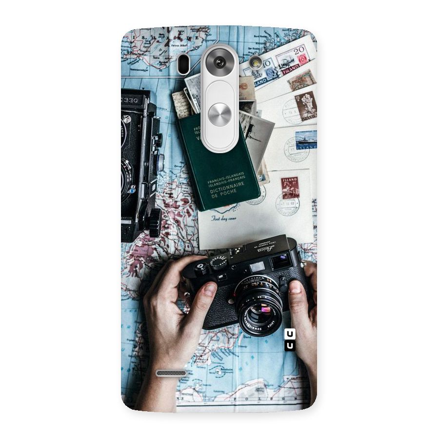 Camera and Postcards Back Case for LG G3 Mini